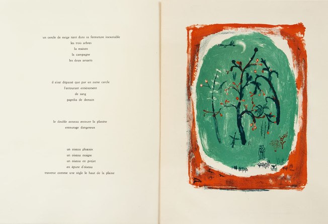 Lecture par Henri Michaux de huit lithographies de Zao Wou Ki (1950)
